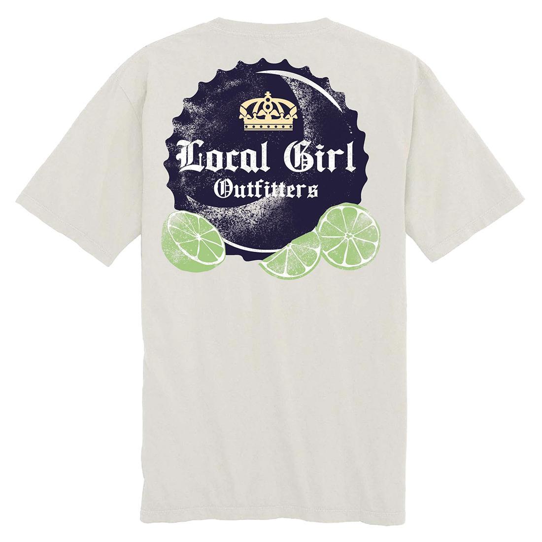 WOMENS LG BOTTLECAP S/S TEE