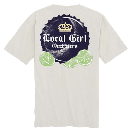 WOMENS LG BOTTLECAP S/S TEE