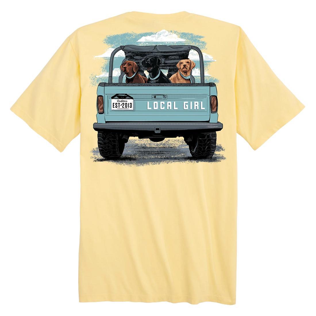 WOMENS LG TAILGATE S/S TEE