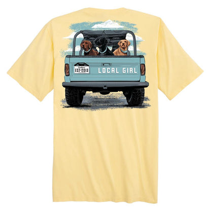 WOMENS LG TAILGATE S/S TEE
