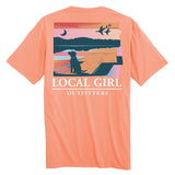 WOMENS LG LAB ON DOCK S/S TEE