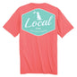 WOMENS LG BADGE S/S TEE