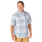 MENS FORT LOOSE S/S PLAID SHIRT