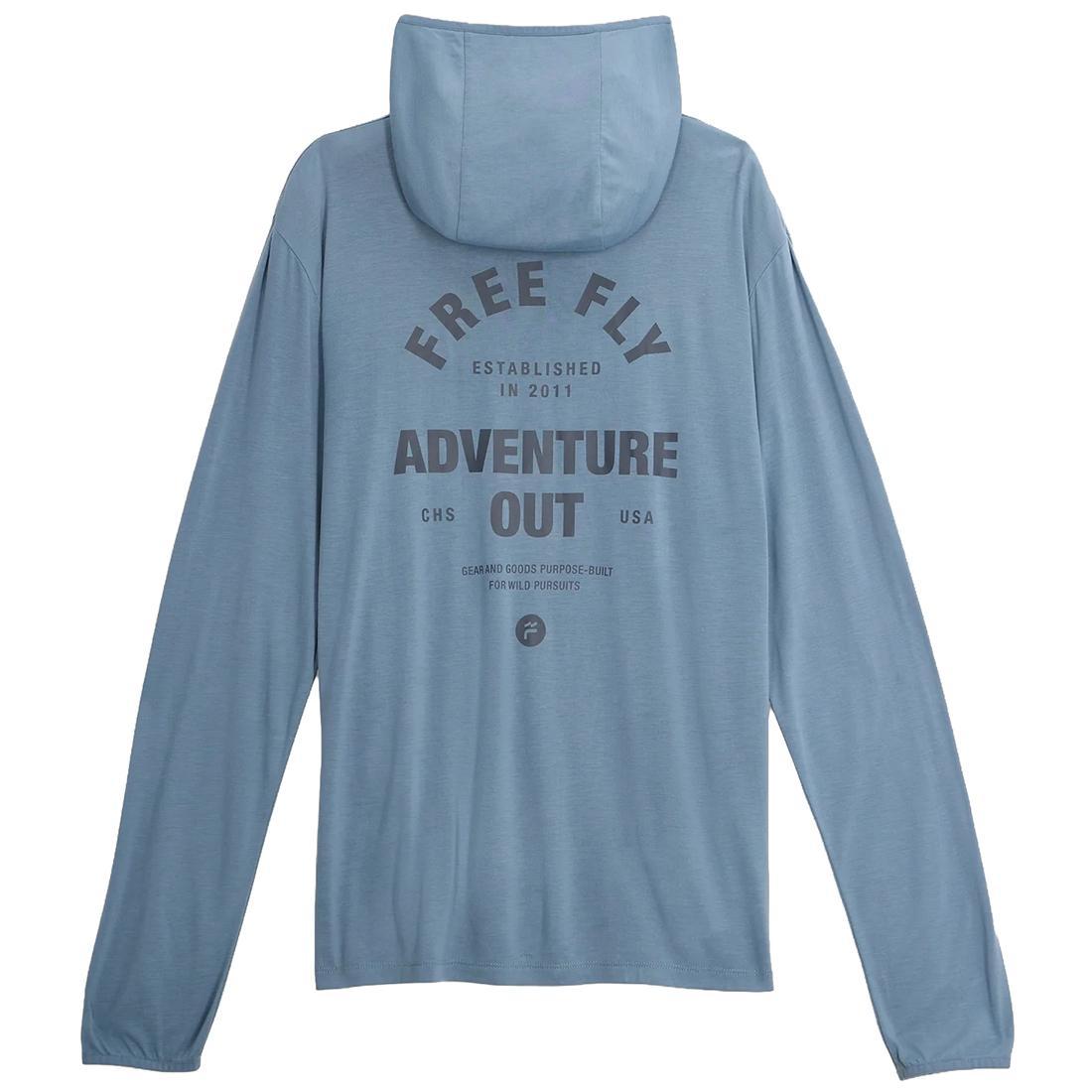MENS BAMBOO LIGHTWEIGHT GRAPHIC HOODIE