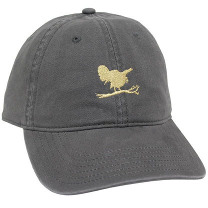 WW RH326 GOBBLING TURKEY ON LIMB HAT EMB