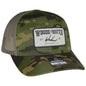 WW RH112 DEER SHED TRUCKER RECTANGLE WOVEN PATCH