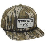 WW RH256 DEER SHED HAT RECTANGLE WOVEN PATCH