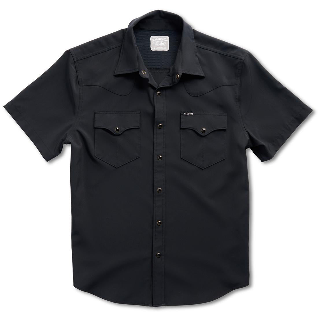 MENS PERFORMANCE WESTERN PEARL SNAP S/S