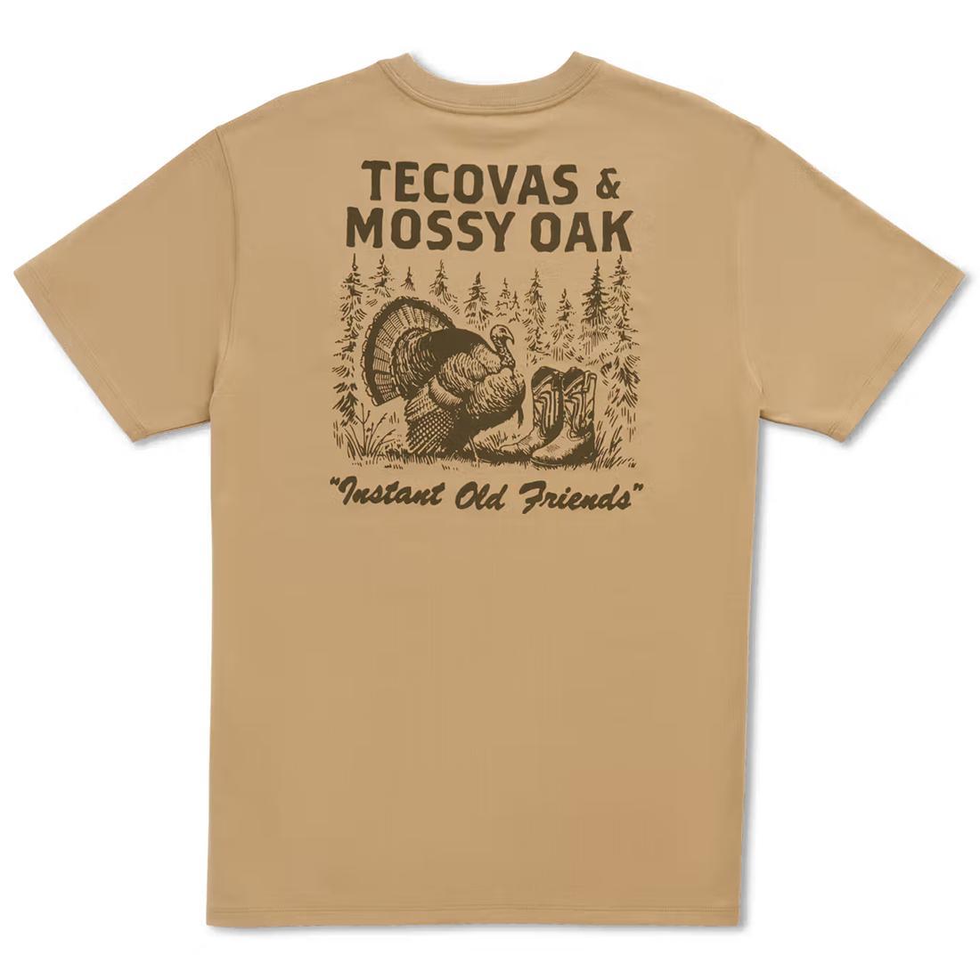 MENS X MOSSY OAK TURKEY N BOOTS TEE S/S