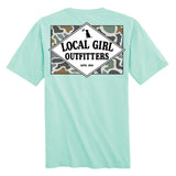 GIRLS LG FOUNDERS FLAG LCF BLUFF S/S TEE