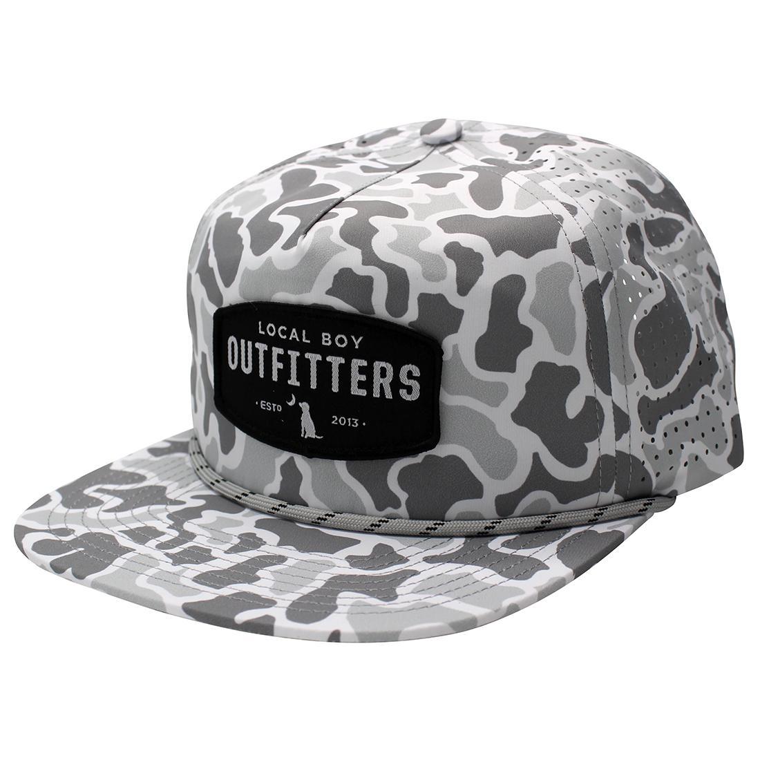 WOVEN PATCH PERF LP ROPE HAT