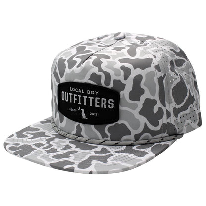WOVEN PATCH PERF LP ROPE HAT