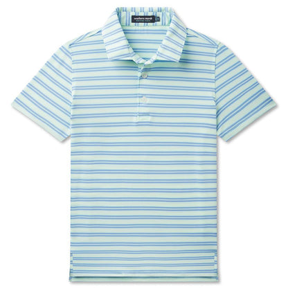 YOUTH BERMUDA PERFORMANCE POLO GRAYTON STRIPE
