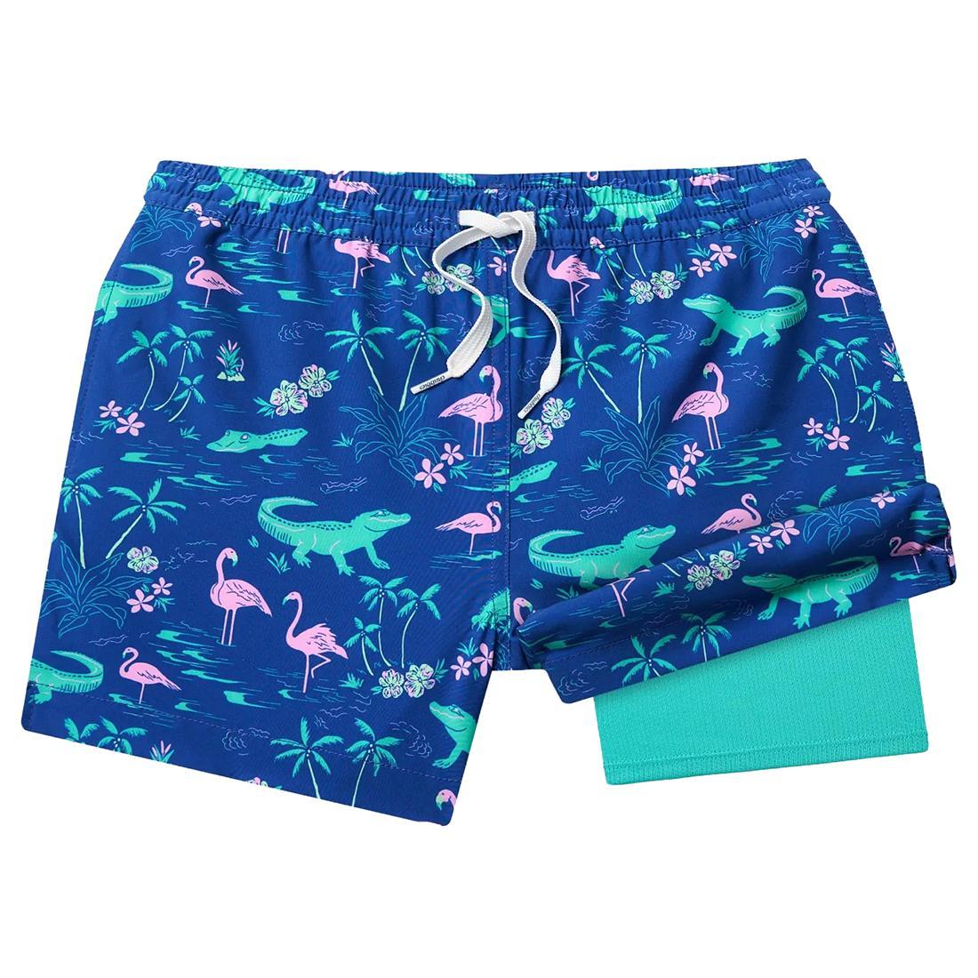 BOYS SWAMP N CIRCUMSTANCES CLASSIC LINED SWIM TRUNK