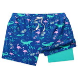 BOYS SWAMP N CIRCUMSTANCES CLASSIC LINED SWIM TRUNK