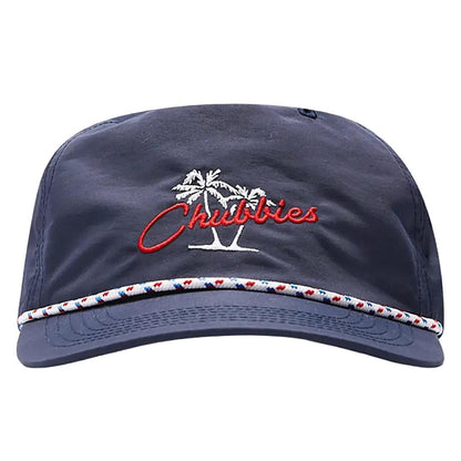 NAVY NYLON ROPE HAT