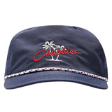 NAVY NYLON ROPE HAT