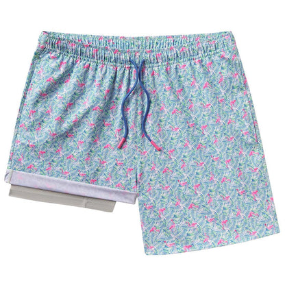 MENS LETS FLAMINGLE SWIM SHORTS