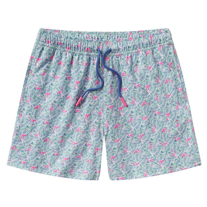 BOYS LETS FLAMINGLE SWIM SHORTS