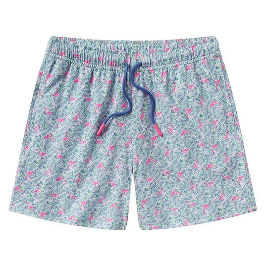 BOYS LETS FLAMINGLE SWIM SHORTS