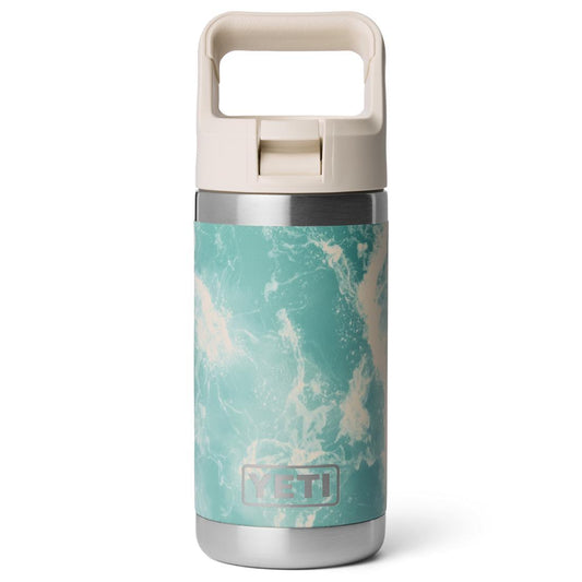 RAMBLER JR 12OZ KIDS BOTTLE SEAFOAM PATTERN