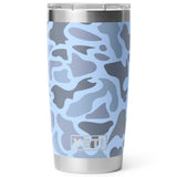 RAMBLER 20OZ TUMBLER MS BLUE CAMO