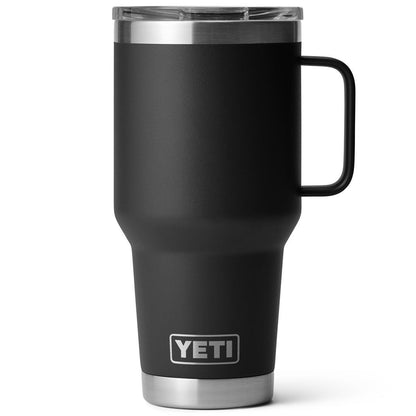 RAMBLER 30OZ TRAVEL MUG BLACK