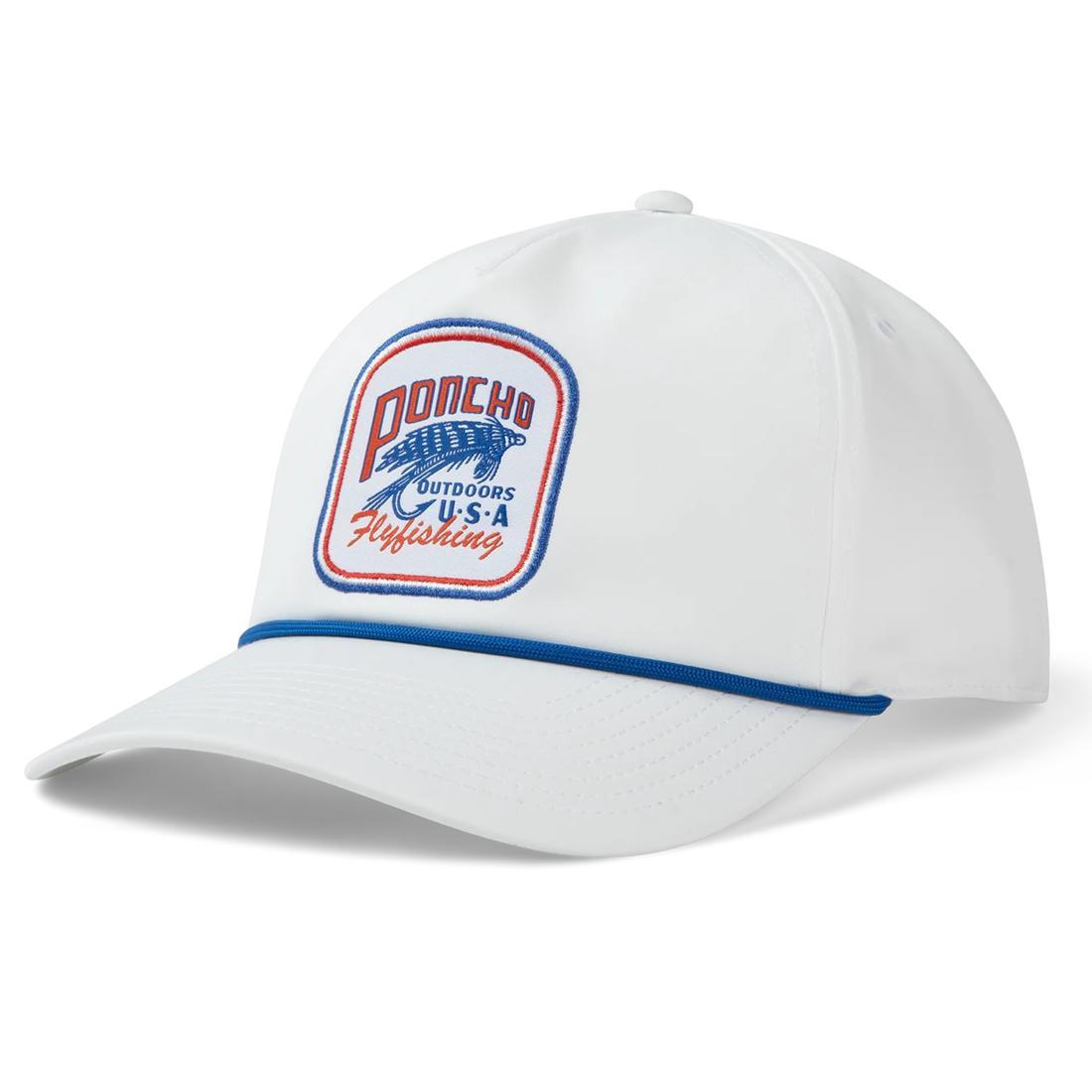 FLY FISHING HAT WHITE