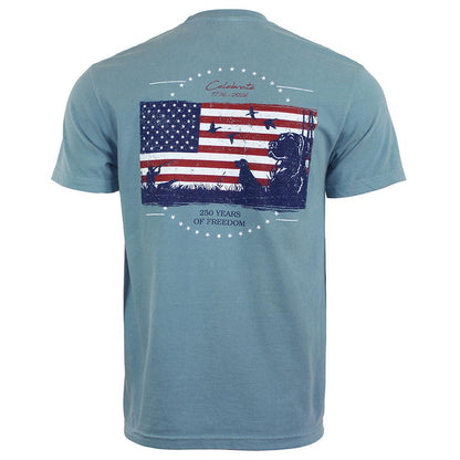 CC WW 250 AMERICAN DUCK FLAG S/S TEE