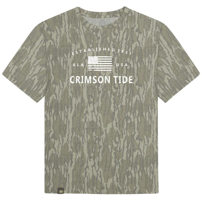 AMERICANA BADGE 1 WASHED OUT MO S/S TEE