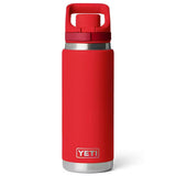 RAMBLER 26OZ BOTTLE FLIP CHUG RESCUE RED