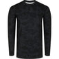 YOUTH PERFORMANCE CREW CAMO PRINT L/S