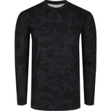 YOUTH PERFORMANCE CREW CAMO PRINT L/S