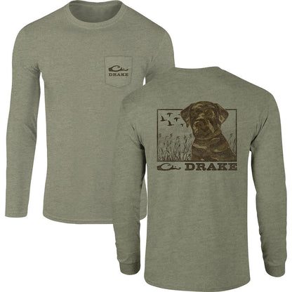 CHOCOLATE LAB T L/S