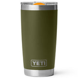 RAMBLER 20OZ TUMBLER MS OLIVE/KING CRAB ORANGE