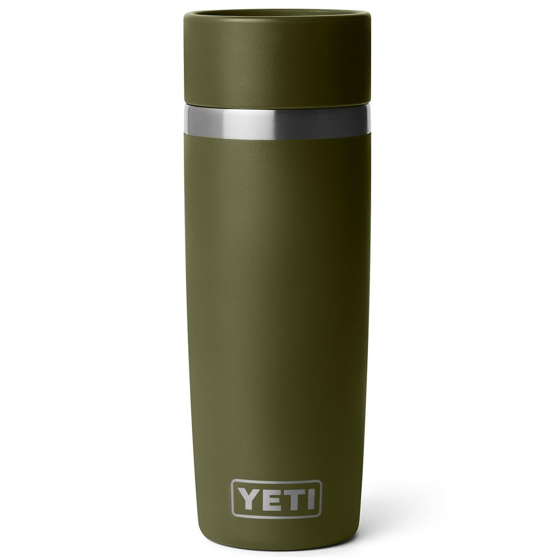 RAMBLER 16OZ TRAVEL BOTTLE OLIVE/KING CRAB ORANGE