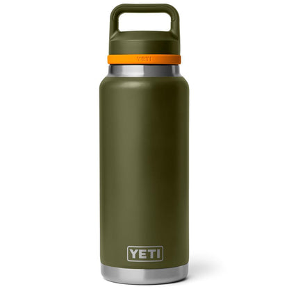 RAMBLER 36OZ BOTTLE C CHUG OLIVE/KING CRAB ORANGE