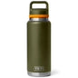 RAMBLER 36OZ BOTTLE C CHUG OLIVE/KING CRAB ORANGE