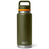 RAMBLER 36OZ BOTTLE C CHUG OLIVE/KING CRAB ORANGE
