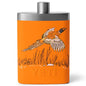 YETI FLASK UPLAND BIRD KING CRAB ORANGE