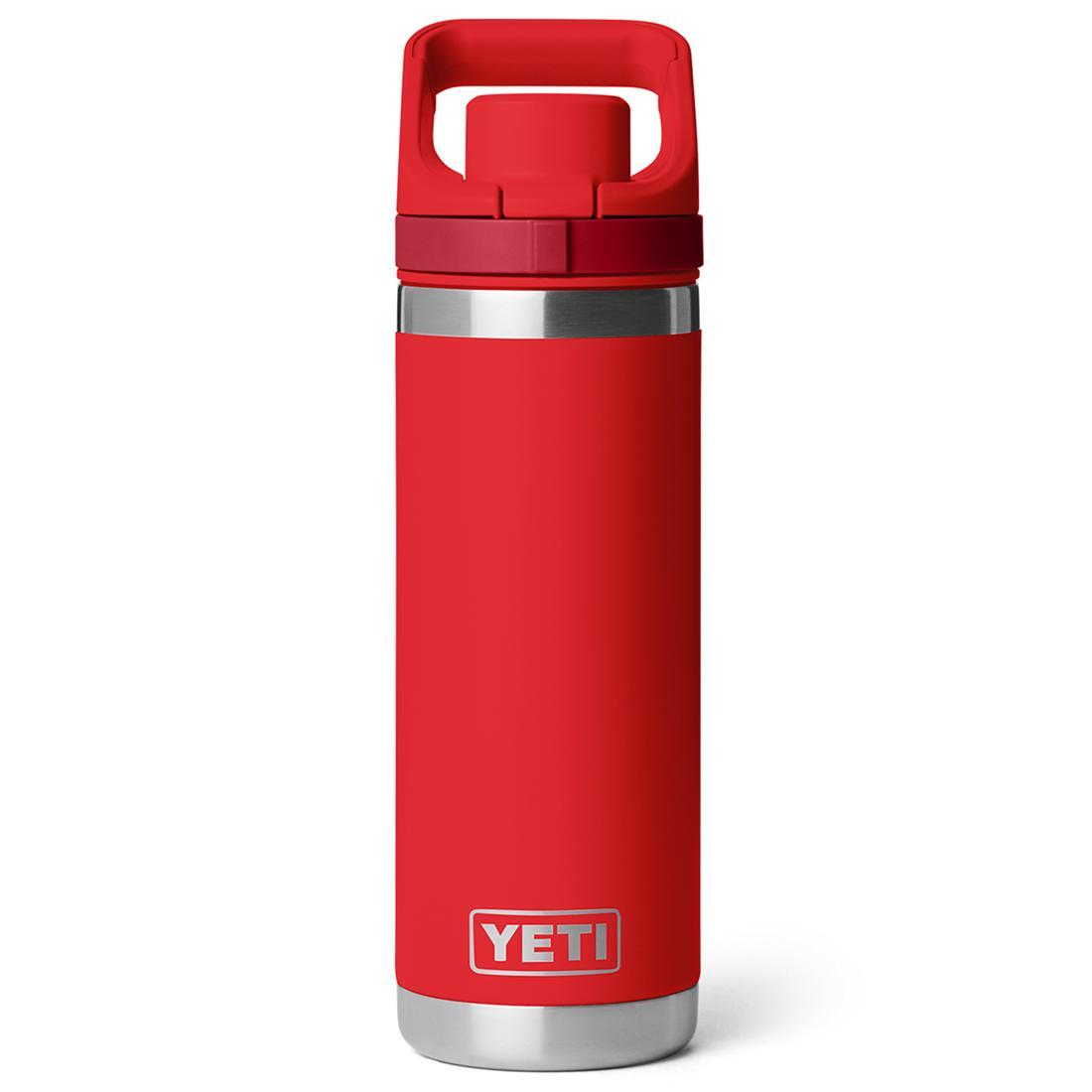 RAMBLER 18OZ BOTTLE FLIP CHUG RESCUE RED