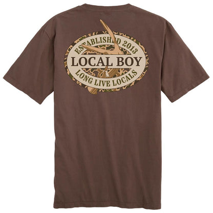 YOUTH OLD SCHOOL ANTLER OVAL S/S TEE