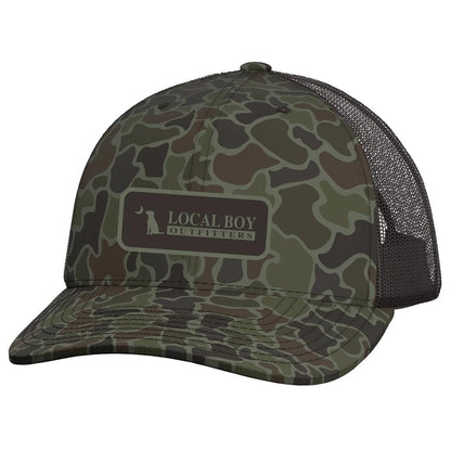 YOUTH LOGO PATCH TRUCKER HAT
