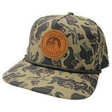 YOUTH LEATHER PATCH PERF ROPE HAT