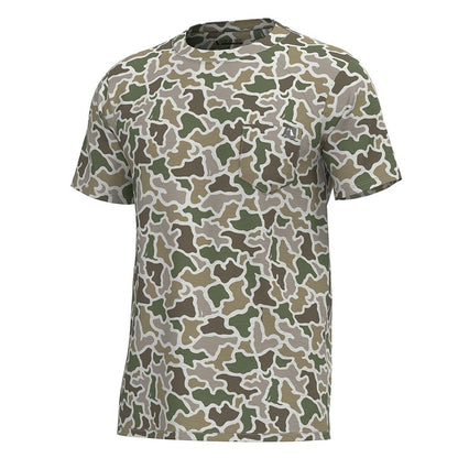 TODDLER S/S HEATHER BLEND CREW