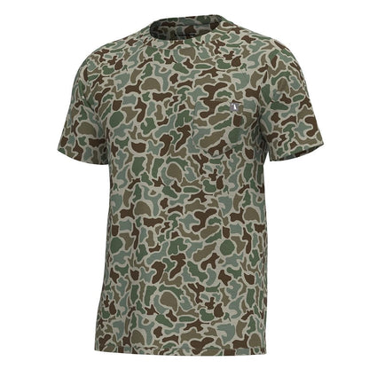 TODDLER S/S HEATHER BLEND CREW