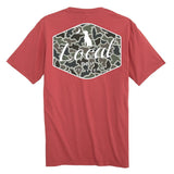 TODDLER DOG N MOON CAMO BADGE S/S TEE