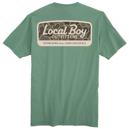 MENS BRUSH CAMO MARK S/S TEE