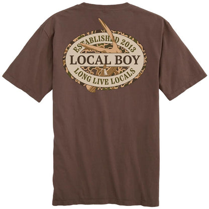 OLD SCHOOL ANTLER OVAL S/S TEE