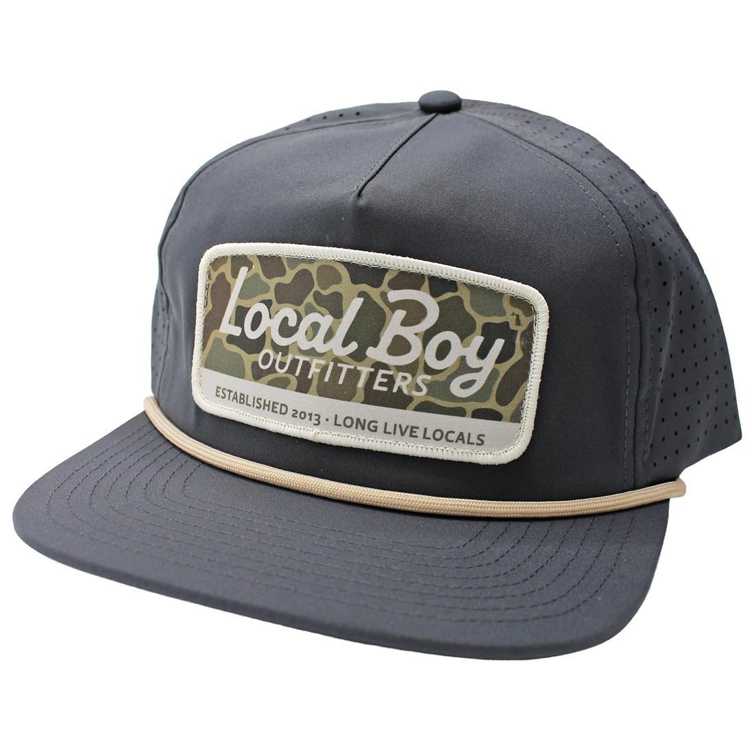 BRUSH CAMO MARK PERF LP ROPE HAT
